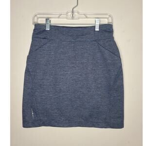Title Nine blue grey athletic skirt with pockets - small